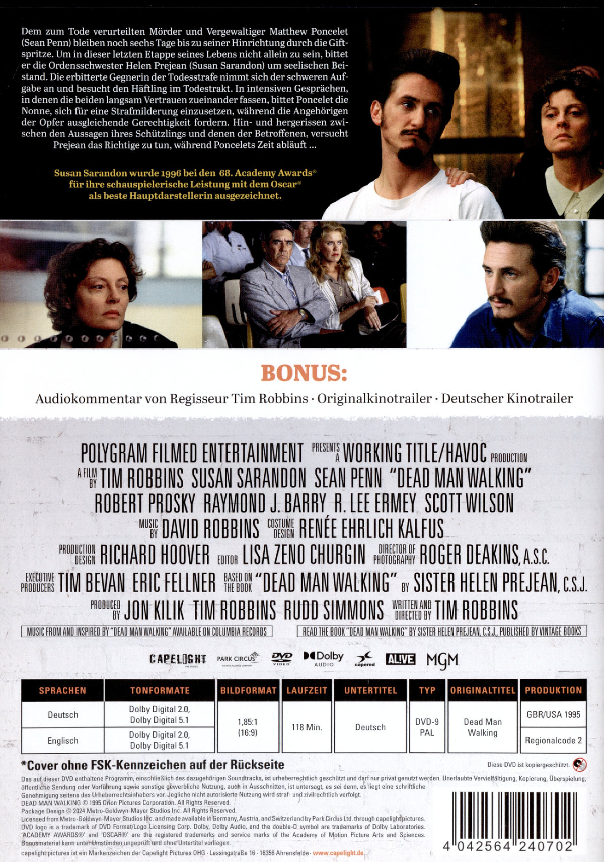 Dead Man Walking - Sein letzter Gang  (DVD)