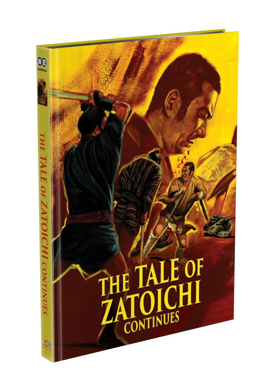 Tale of Zatoichi Continues, The - Uncut Mediabook Edition (DVD+blu-ray)