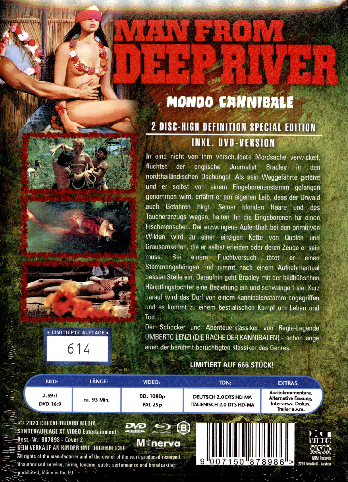 Mondo Cannibale - Uncut Mediabook Edition  (DVD+blu-ray) (B) (XT Video)