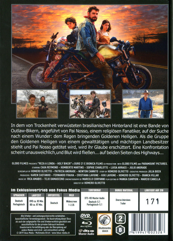 Holy Biker - Uncut Mediabook Edition (DVD+blu-ray) (B)