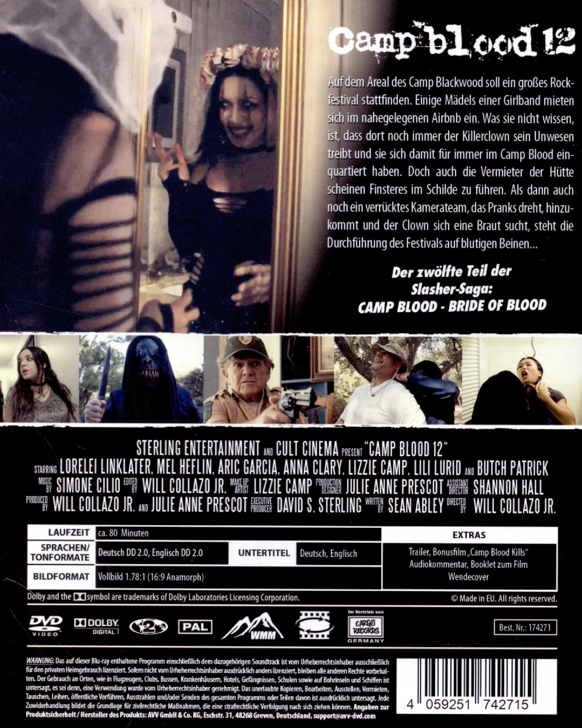 FROM THE VAULT #42 - CAMP BLOOD 12  (DVD)