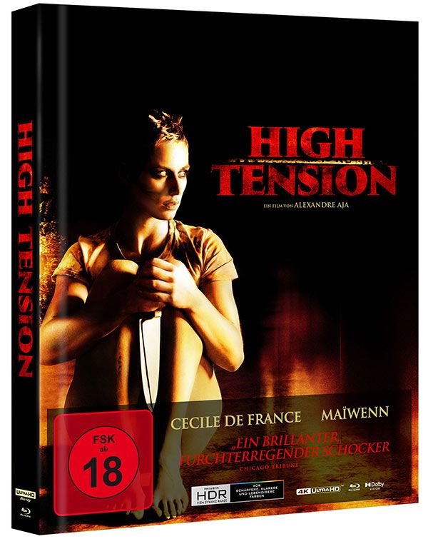 High Tension - Uncut Mediabook Edition (4K Ultra HD+blu-ray) (B)