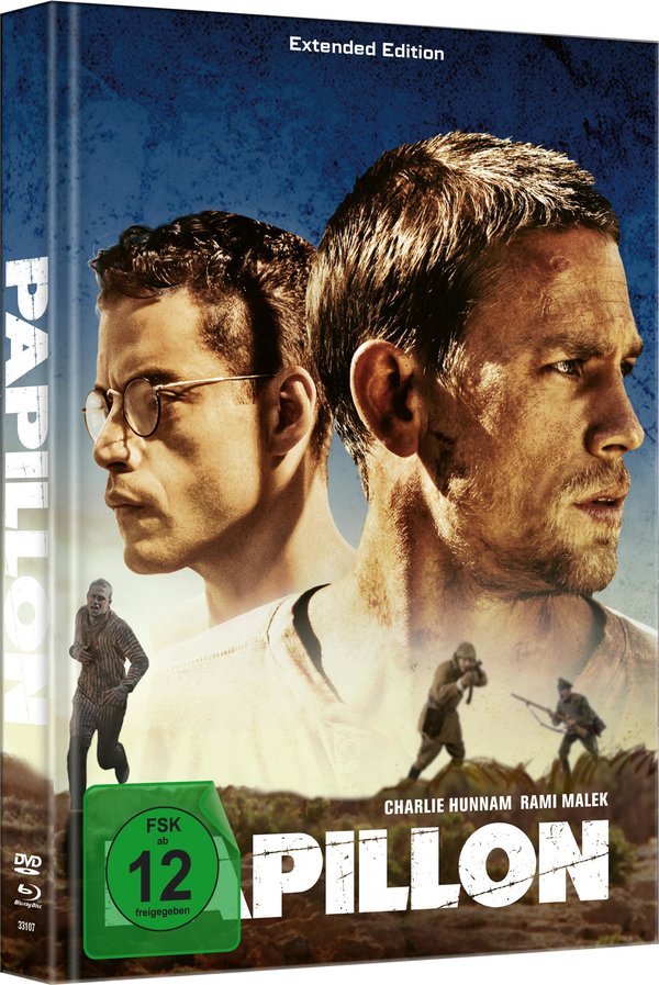 Papillon - Limited Mediabook Edition (DVD+blu-ray) (B)