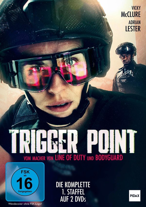 Trigger Point, Staffel 1 / Die ersten 6 Folgen der Erfolgsserie (vom Macher von „Line of Duty“ und „Bodyguard“)  [2 DVDs]  (DVD)