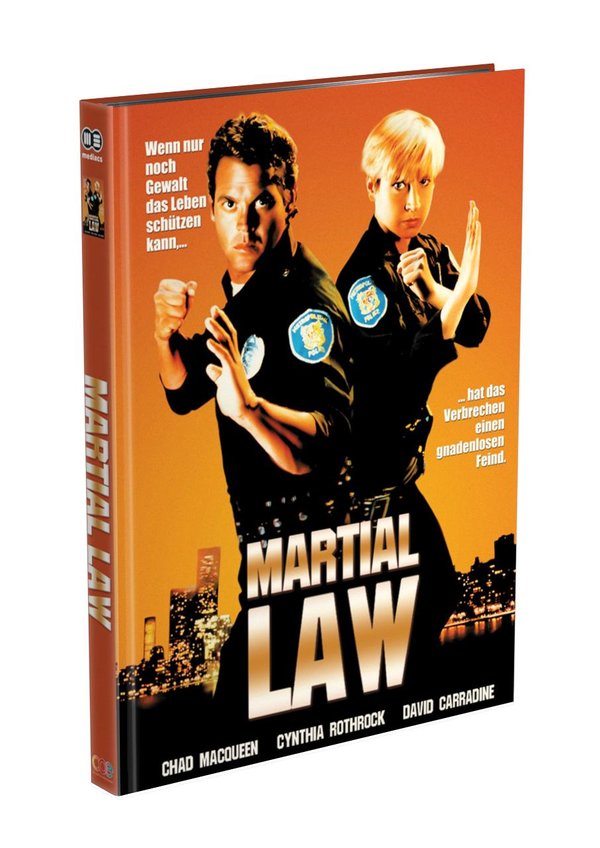 Martial Law - Uncut Mediabook Edition (DVD+blu-ray+4K Ultra HD) (B)