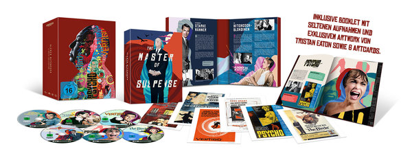 Alfred Hitchcock Collector's Edition - 6-Filme - Limited Collector's Edition  (6 4K Ultra HDs)  (Blu-ray 4K Ultra HD)