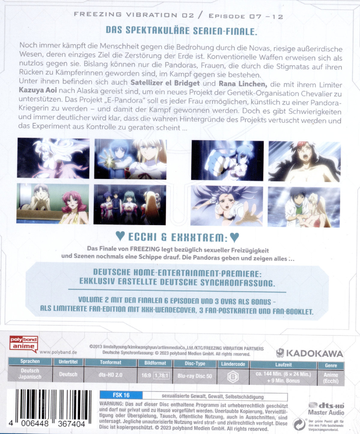 Freezing Vibration - Volume 2 LTD.  (Blu-ray Disc)