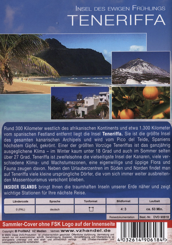 Insider Islands - Spanien: Teneriffa - Insel des ewigen Frühlings  (DVD)