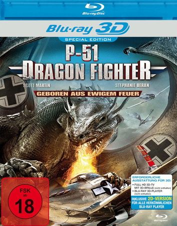 P-51 Dragon Fighter 3D (3D blu-ray)