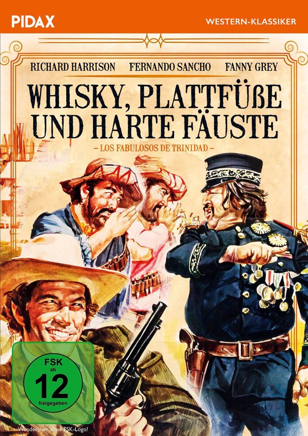 Whisky, Plattfüße und harte Fäuste (Los Fabulosos de Trinidad)  (Pidax Western-Klassiker)  (DVD)