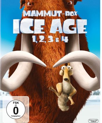 Ice Age 1-4 - Mammut Box (blu-ray)