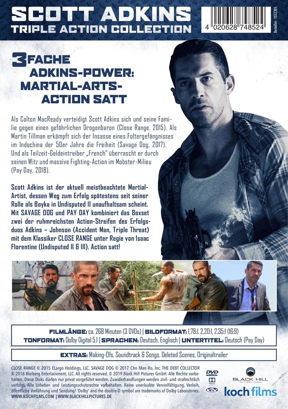 Scott Adkins Triple Action Collection