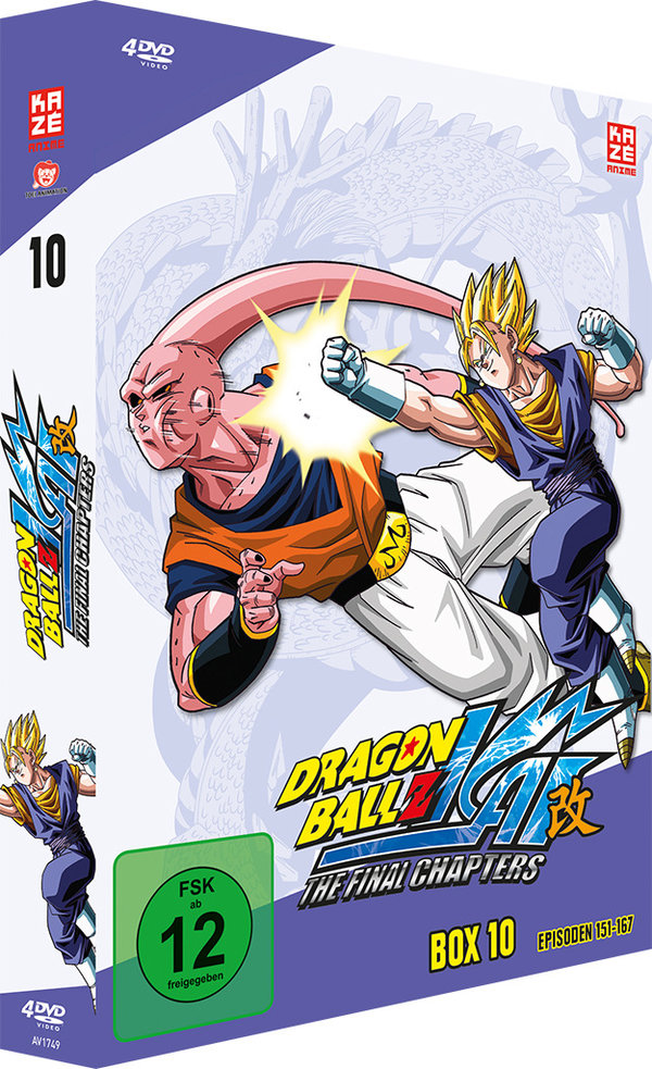 Dragonball Z - Box 10 - Episoden 151-167  [4 DVDs]  (DVD)