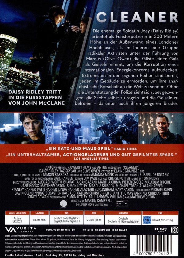 Cleaner  (DVD) Cleaner  (DVD)
