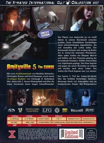 Amityville 5, The - The Curse - Uncut Mediabook Edition (DVD+blu-ray) (B)