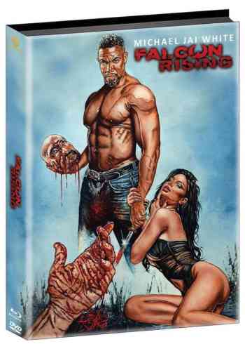 Falcon Rising - Uncut Mediabook Edition  (DVD+blu-ray)