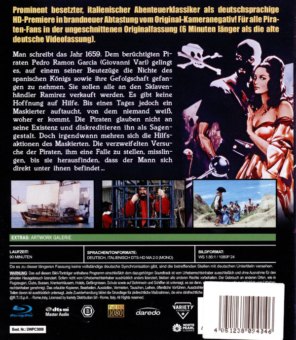 Allein gegen die Freibeuter  (Blu-ray Disc)