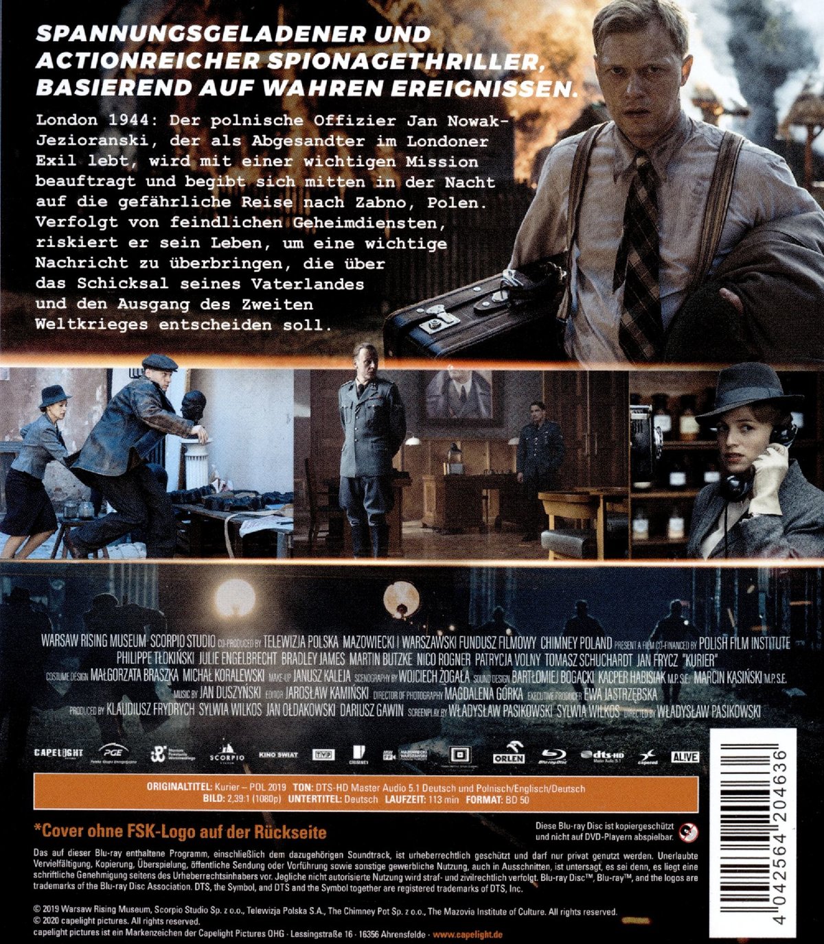 Kurier, Der - Sein Leben für die Freiheit (blu-ray)