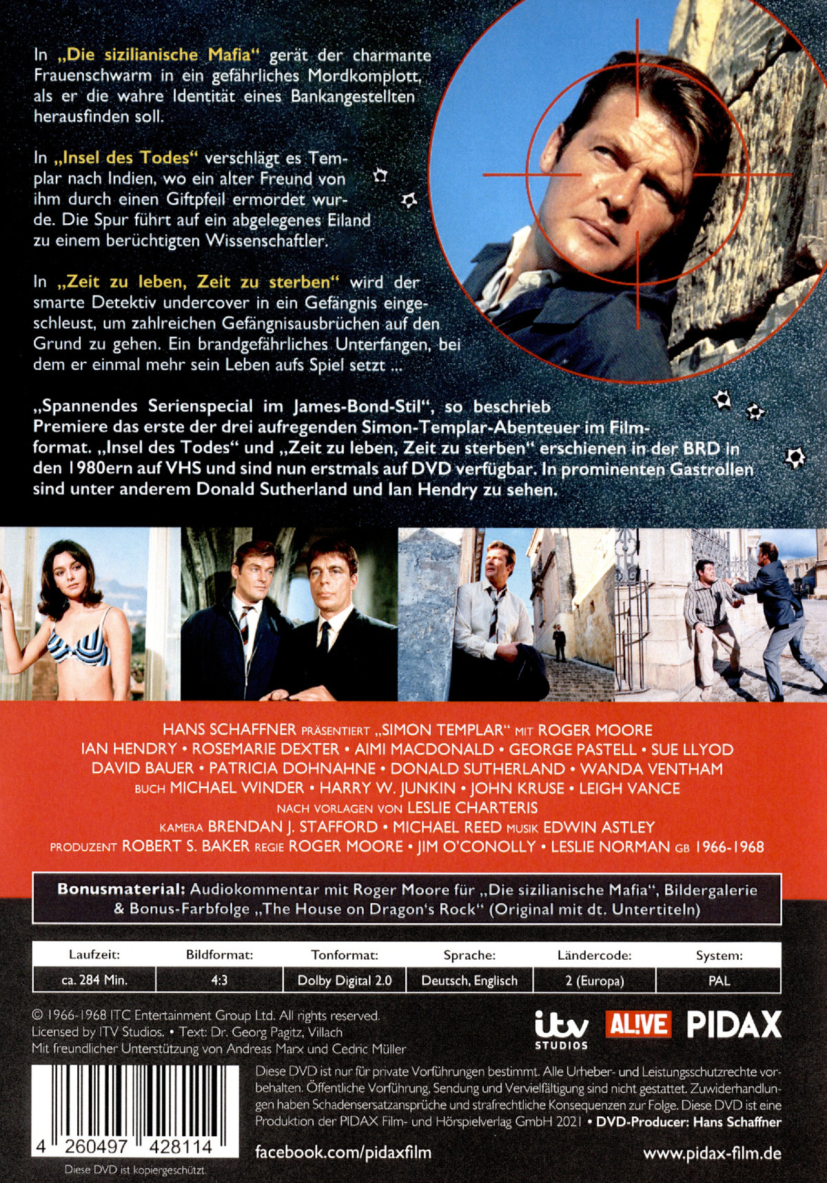Simon Templar Spielfilm Collection