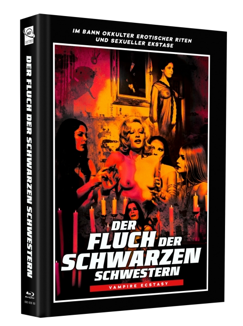 Der Fluch der schwarzen Schwestern - Vampire Ecstasy - Uncut Mediabook Edition  (blu-ray) (F)