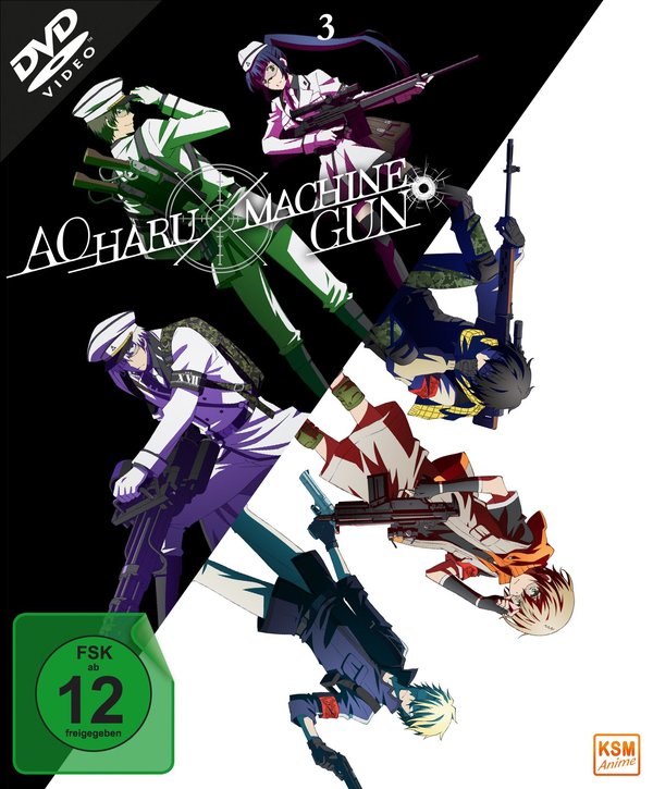 Aoharu X Machinegun - Volume 3: Episode 09-13  (DVD)