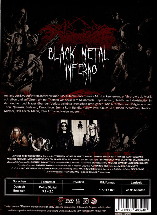 Black Metal Inferno  (DVD) Black Metal Inferno  (DVD)