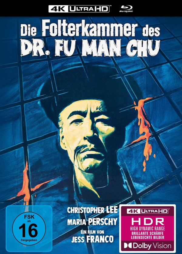 Die Folterkammer des Dr. Fu Man Chu - Uncut Mediabook Edition  (4K Ultra HD+blu-ray)