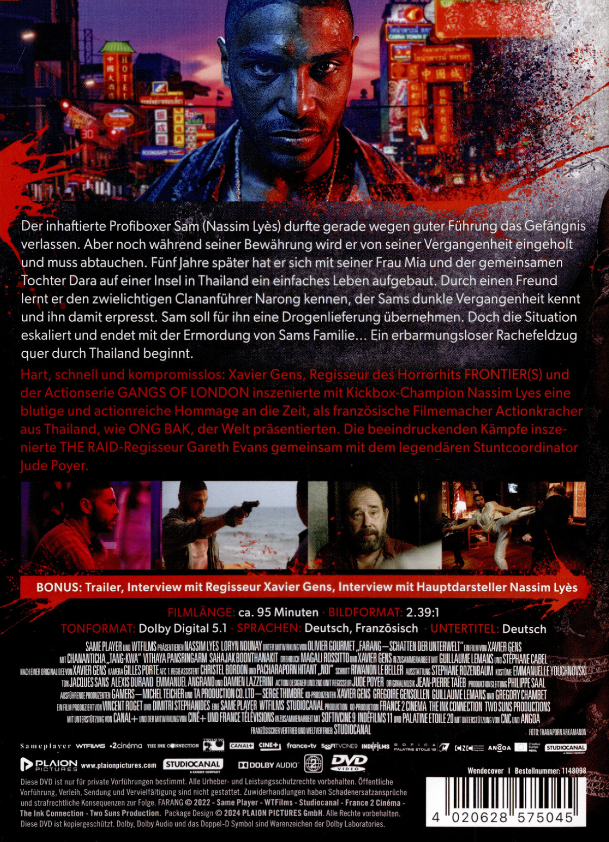 Farang - Schatten der Unterwelt  (DVD)