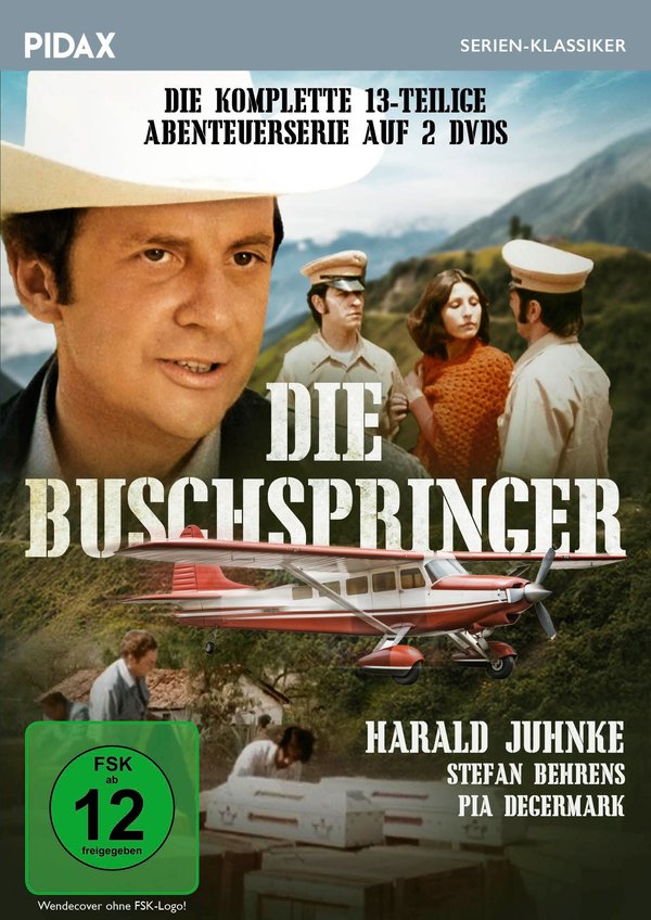 Die Buschspringer / Die komplette 13-teilige Abenteuerserie mit Starbesetzung (Pidax Serien-Klassiker)  [2 DVDs]  (DVD)