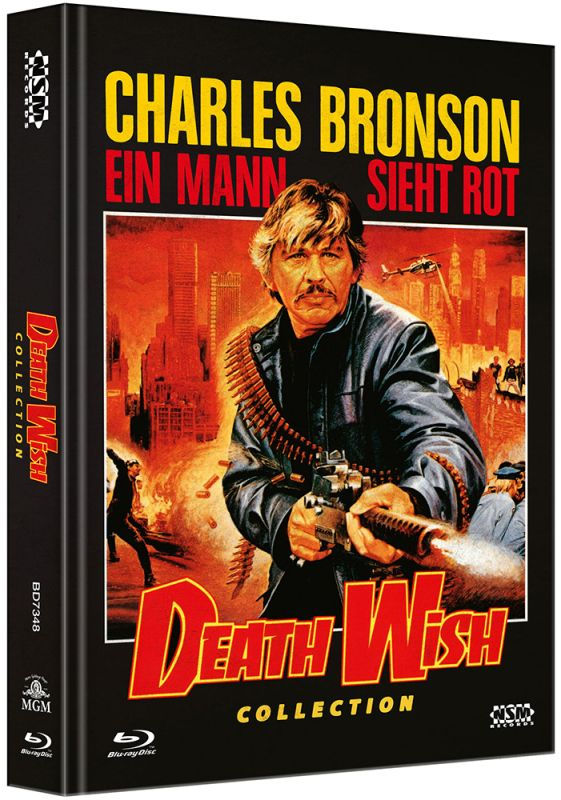 Death Wish 1-5 - Uncut Mediabook Edition  (blu-ray)