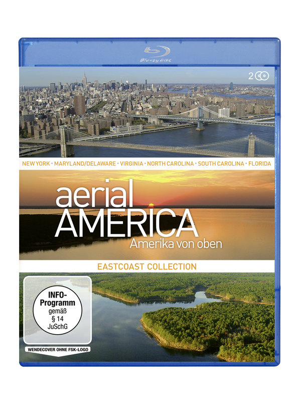 Aerial Amercia (Amerika von oben) - Eastcoast Collection  [2 BRs]  (Blu-ray Disc)