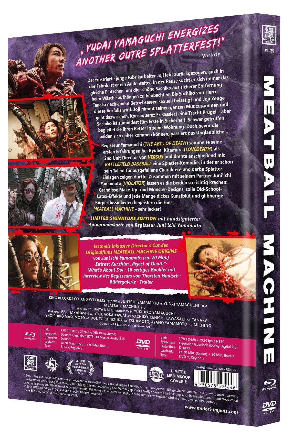 Meatball Machine - Uncut Mediabook Edition (DVD+blu-ray) (B)