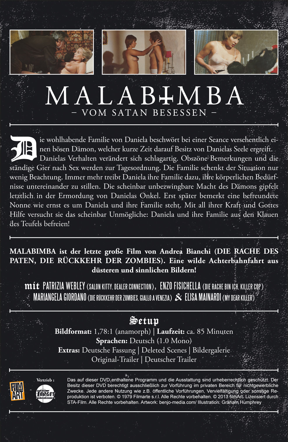 Malabimba - Vom Satan besessen - Uncut Hartbox Edition