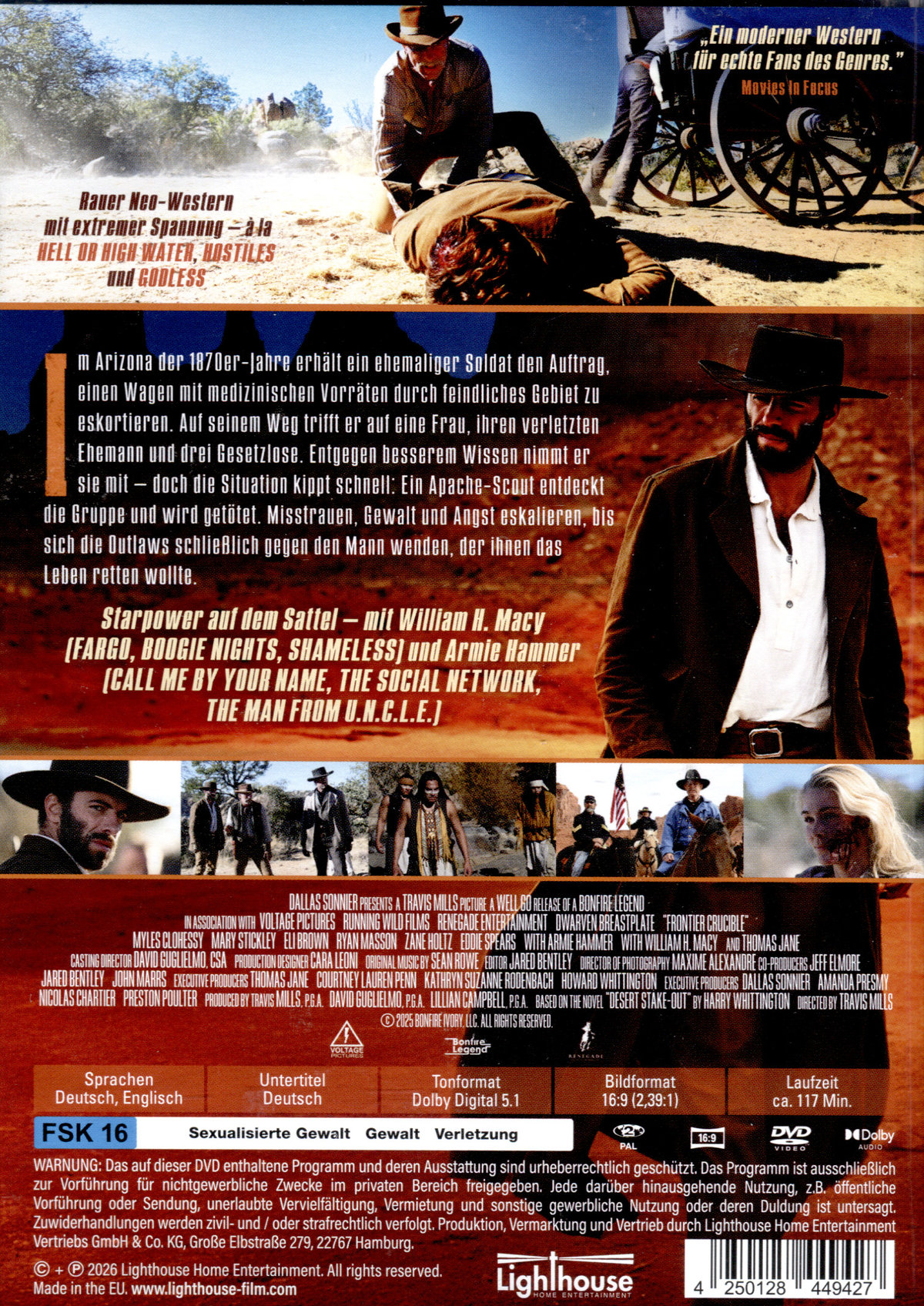 Frontier Crucible - Land der Gesetzlosen  (DVD)