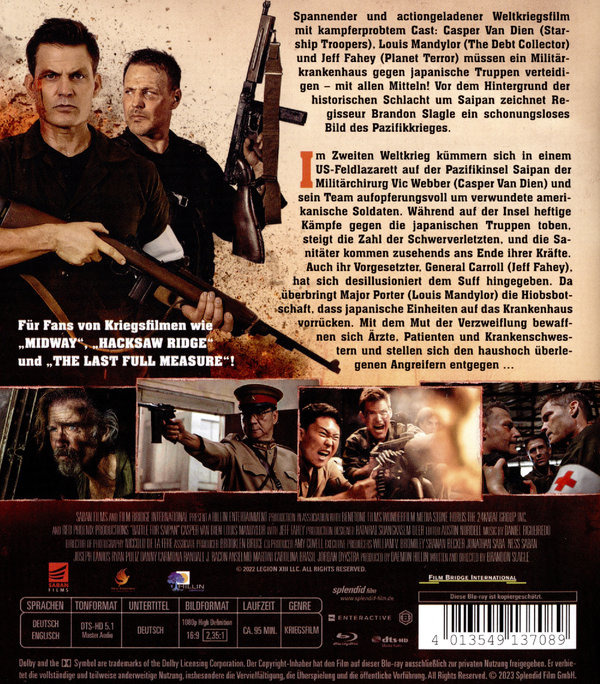 Battle for Saipan (blu-ray)