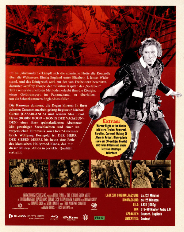 Herr der sieben Meere - Limited Digipack Edition  (Blu-ray+DVD)