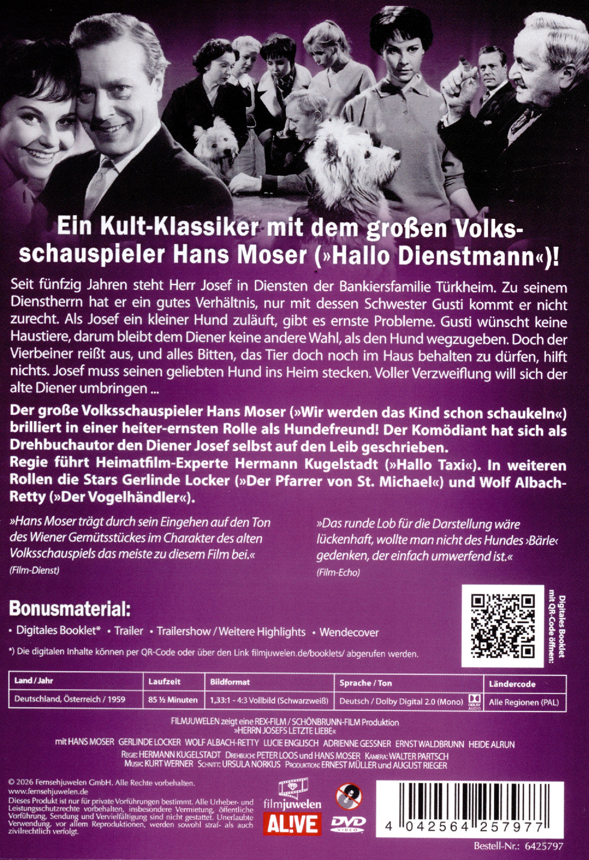 Herrn Josefs letzte Liebe (Neuauflage)  (DVD)