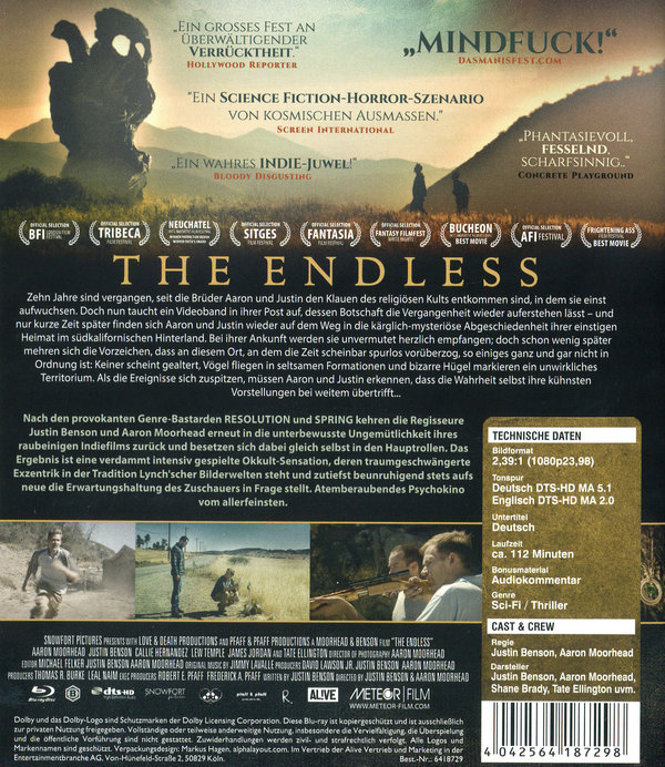 Endless, The (blu-ray)