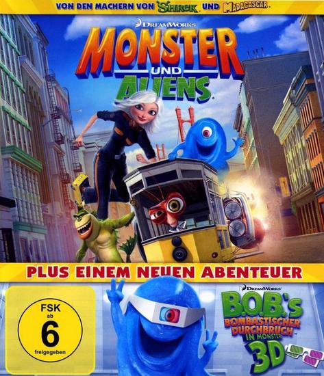 Monster und Aliens (blu-ray)