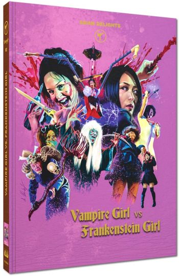 Vampire Girl vs. Frankenstein Girl - Uncut Mediabook Edition (DVD+blu-ray) (B)