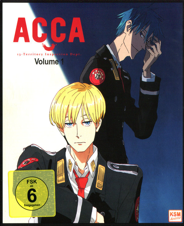 ACCA: 13 Territory Inspection Dept. - Volume 1: Episode 01-04  (DVD)