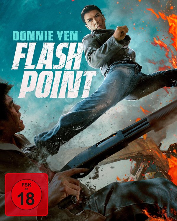 Flash Point - Uncut Mediabook Edition  (4K Ultra HD+blu-ray)