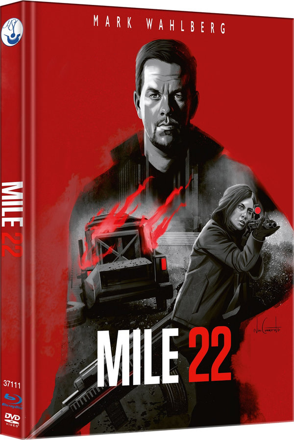 Mile 22 - Uncut Mediabook Edition (DVD+blu-ray) (B)