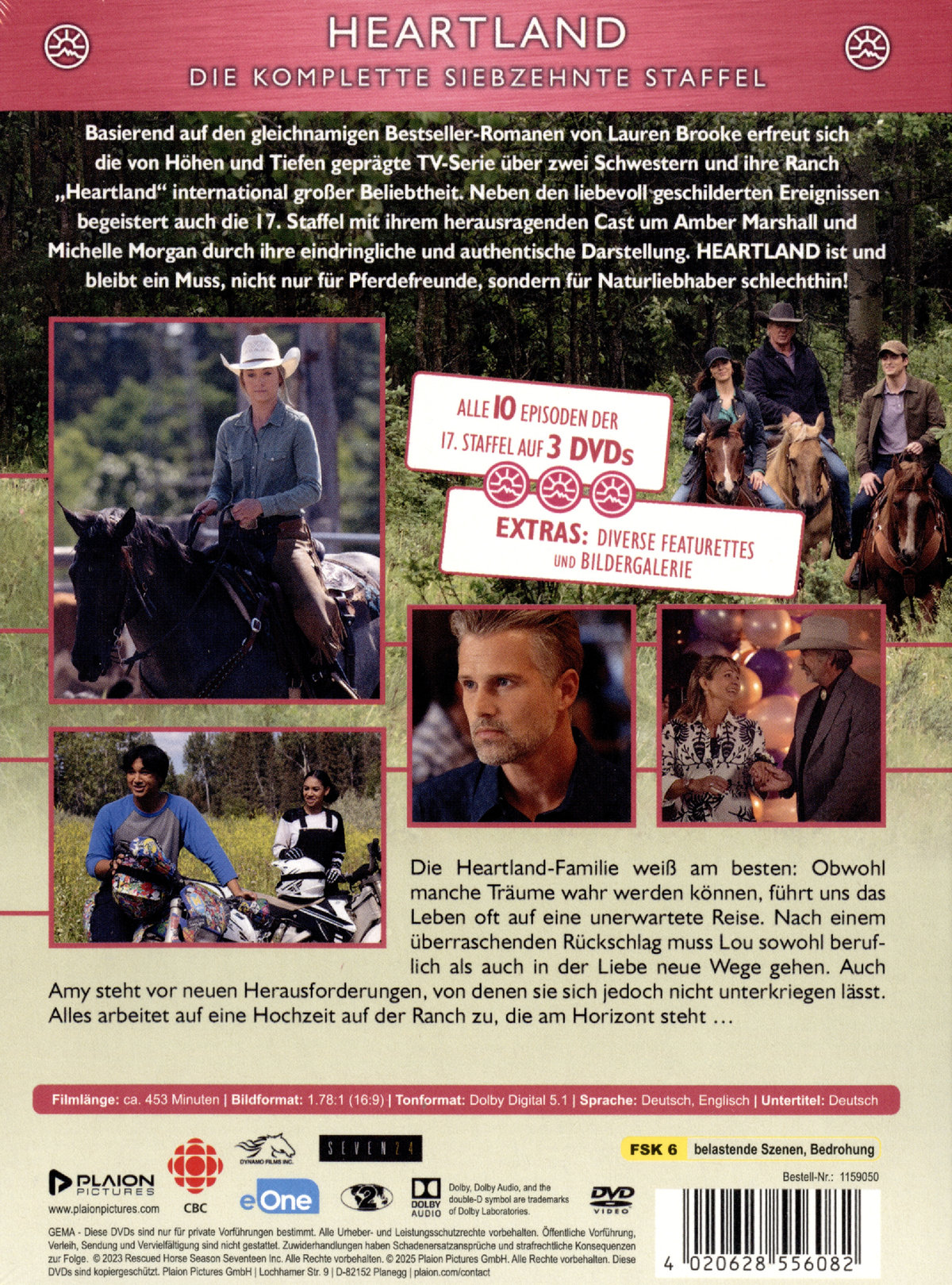 Heartland - Paradies für Pferde - Staffel 17  [4 DVDs]  (DVD)