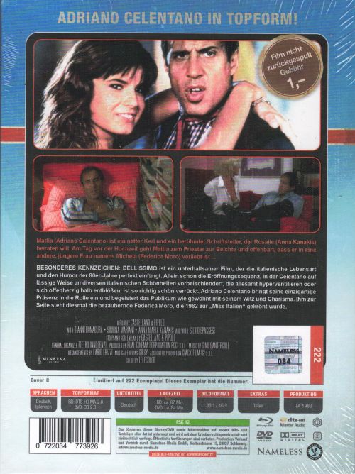 Besonderes Kennzeichen: Bellissimo - Uncut Mediabook Edition (DVD+blu-ray) (C)