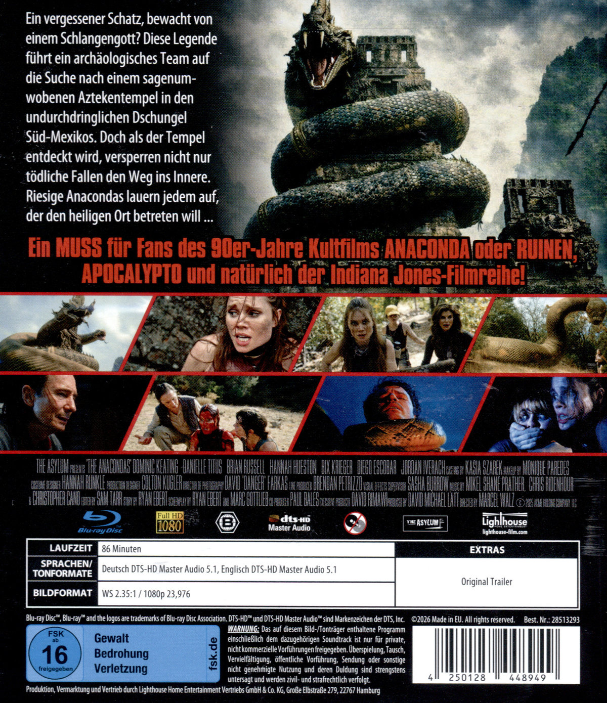 Anacondas - Der Fluch des Schlangengottes  (Blu-ray Disc)