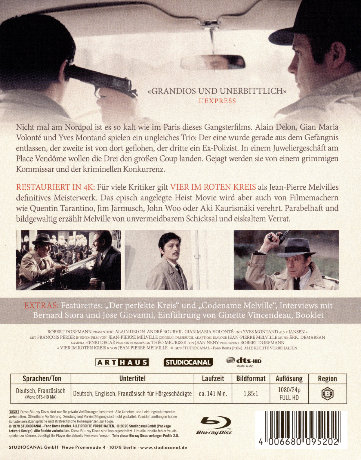 Vier im roten Kreis - Special Edition (blu-ray)
