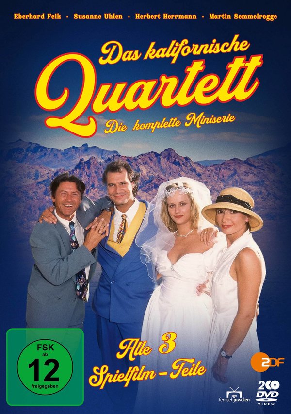Das kalifornische Quartett - Die komplette Miniserie (Fernsehjuwelen)  [2 DVDs]  (DVD)