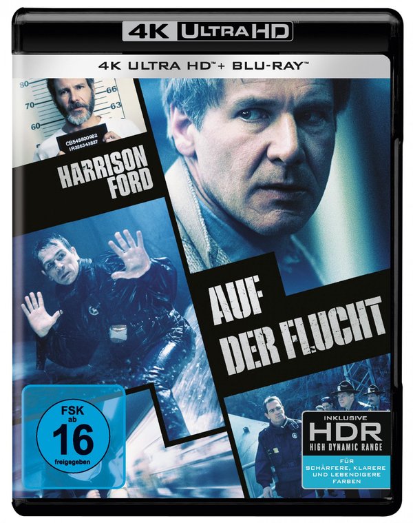 Auf der Flucht  (4K Ultra HD) (+ Blu-ray) Auf der Flucht  (4K Ultra HD) (+ Blu-ray)