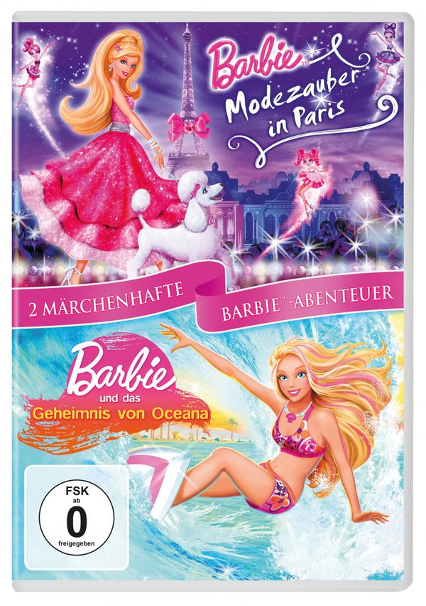Barbie™ - Modezauber in Paris & Barbie™ und das Geheimnis von Oceana  [2 DVDs]  (DVD)